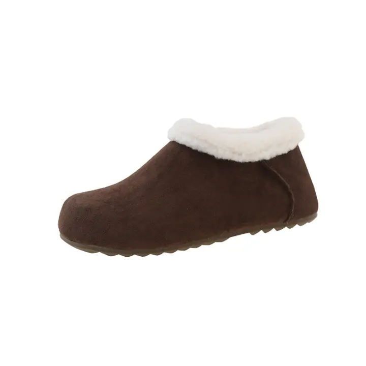Botas de nieve versátiles zapatos térmicos gruesos apilados de suela gruesa - 1
