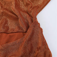 Moda Verano 2025 para Mujer OUWU Mono de Moda Adelgazante con Cuello de Metal Plano - details 13