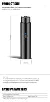 Mini Afeitadora Eléctrica Portátil Autoserviente para Cejas, Labios Inferiores y Mejillas - details 11