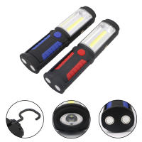 Linterna LED COB para reparación de coche, lámpara de Camping impermeable con imán, carga USB, gancho de luz giratorio de 90 ° - details 3