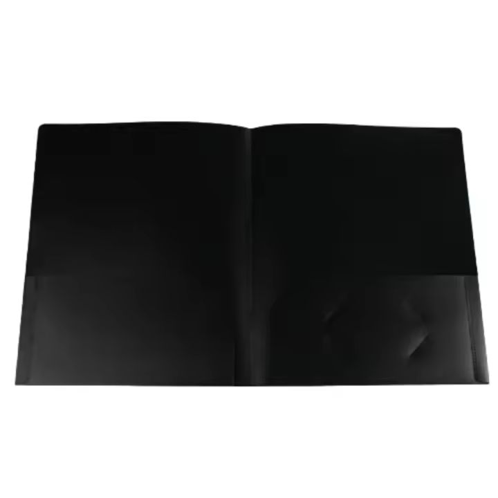 Carpeta de archivos A4 de moda con bolsillos carpetas plegables multicolores de gran capacidad PP carpeta de bolsillo de doble cara almacenamiento de archivos - 1