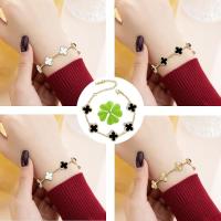 Pulsera de Esnabones de Flores de moda, Regalo de Navidad para el día de San Valentín - details 3