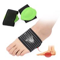 Vendaje de soporte de arco ortopédico para pies planos, almohadillas de cojín para el dolor de talón, fascitis Plantar ortopédica, insertos para el cuidado de los pies planos - details 25