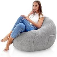 puff puf xxl puf gigante puff gris puf puff gamer infantiles bean bag cojines de suelo grandes xxl
