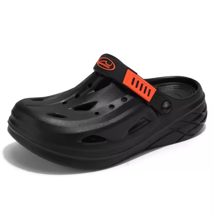 Zuecos de mujer novedad, sandalias de plataforma gruesa, cómodas pantuflas de moda, sandalias de playa de verano. - 1