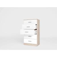 Sinfonier 5 cajones Color Sahara/Blanco Mate 90x50x33 cm - details 3