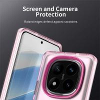 Funda transparente para teléfono con carga inalámbrica colorida para Xiaomi Redmi 14, 14 Pro+, Note 13R, 13R 13, Pro, 13 Pro+ magnética - details 4