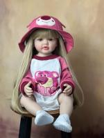 BZDOLL-Muñeca Reborn realista de 55cm y 22 pulgadas, juguete de cuerpo completo de silicona, para recién nacido, princesa - details 6
