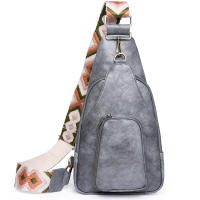 Nuevo bolso de mensajero retro de PU para mujer, bolso de pecho popular para mujer - details 2