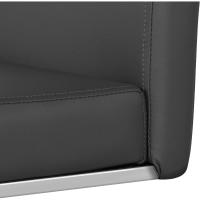 2 Piezas Sillas de Comedor Sillas de Oficina Conferencia Altura 47cm Carga Máxima 135kg Blanco - details 66