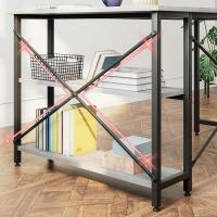 Escritorio de Computadora Reversible de 120 cm, Mesa de Escritura con Estantería para Espacios pequeños de Oficina en Casa - details 6