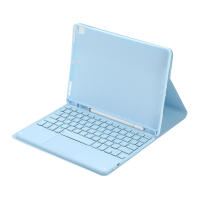 Teclado inalámbrico con Bluetooth para iPad Air 4 y 5, funda con ratón en español para iPad Pro 11, 10,9, 10,5, 10,2, 9,7, 9 °, 10 °, 2022 - details 2