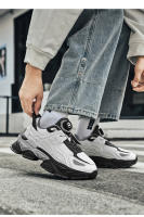 Zapatillas de deporte informales para hombre, tenis de lujo, transpirables, mocasines de moda para correr - details 5