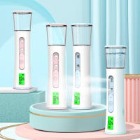Vaporizador Facial portátil, nebulizador de Nano niebla, Humidificador hidratante de la piel, máquina de prueba de piel Facial, pantalla LED de Spa - details 0