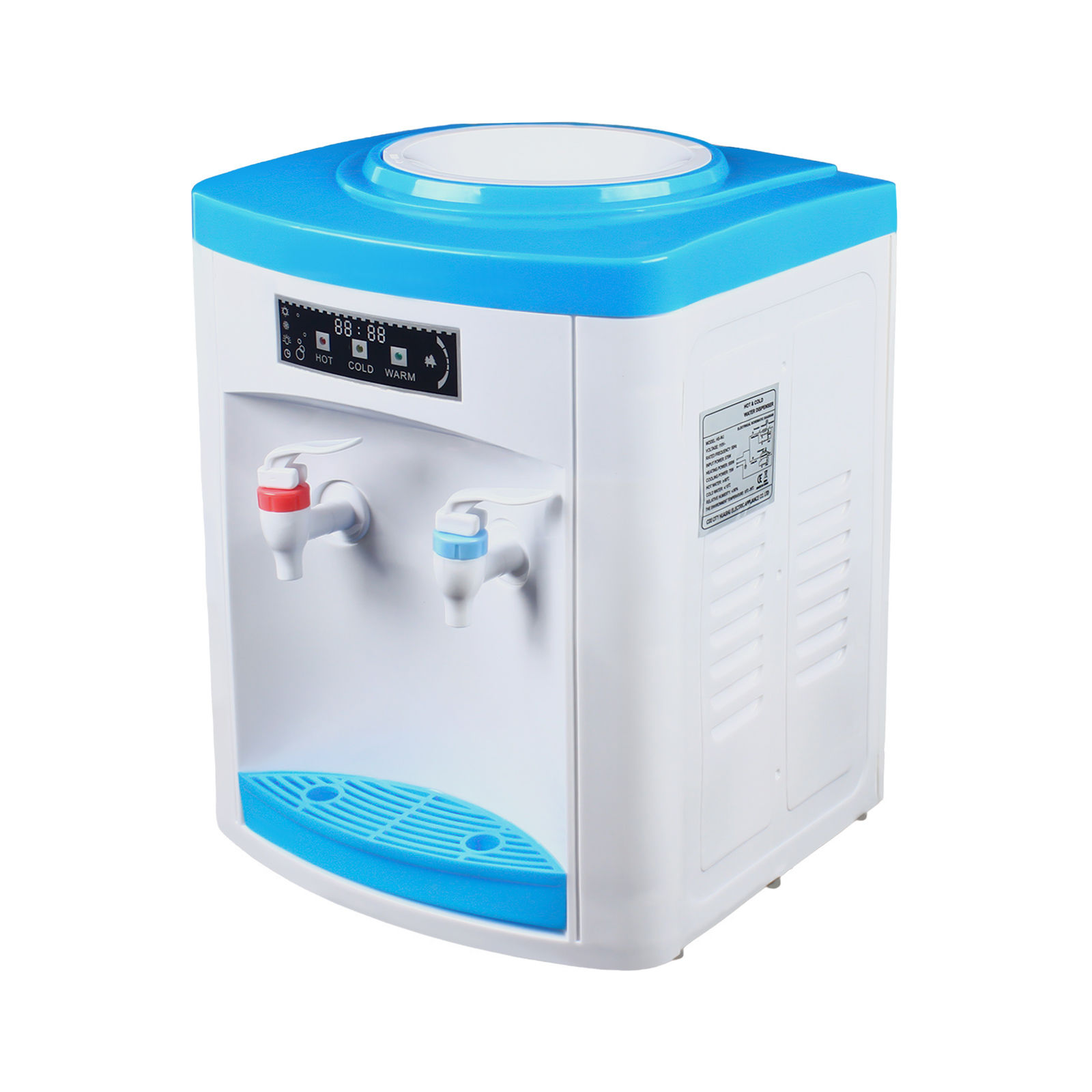 Dispensador de Agua Siempre Listo Carga Superior de 5-18L Refrigerador de Agua Caliente y Fresco