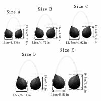 Sujetador Invisible de encaje con espalda descubierta para mujer, Bralette adhesivo de realce, lencería adhesiva de silicona con correa transparente Sexy, ropa interior - details 0