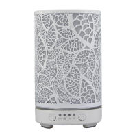 Humidificador de Aire Ultrasonido 100ml con Patrón de Hoja Essential Oil Diffusión Aromaterapia Luz LED de 7 Colores Regulador de Humedad para Habitaciones Menos de 30 Metros Cuadrados Fabricado en China - details 5