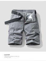 Pantalones Cortos de Verano para Hombres Cómodos y Versátiles con Múltiples Bolsillos - details 5