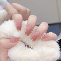 Caja de 24 piezas uñas removibles estilo corto parches uñas postizas uñas tabletas - details 30