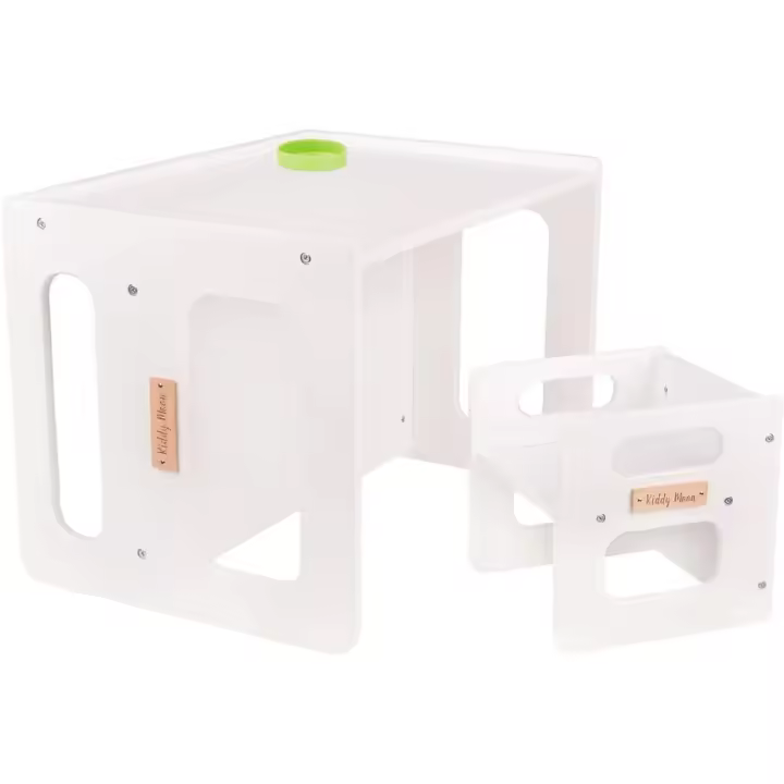 Mesa Y Silla para Niños TC-001, Blanco - 1