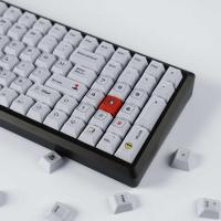 Limpiamarcas de 143 teclas, perfil de cereza PBT grueso, estilo de juego, tinte-Sub, adecuado para interruptores MX, teclado nical dividido - details 4