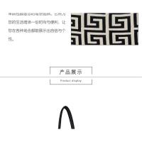 Bolso de hombro de diseño original de nicho grande y pequeño con un patrón de meandros Gran capacidad con un estilo chino tradicional - details 6