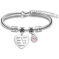 Pulsera de acero inoxidable, pulsera con letras de etiquetas, pulsera de accesorios, venta caliente en Italia - details 16