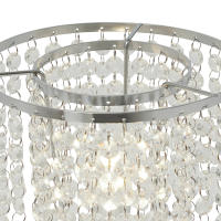 Lámpara de mesa de cristal, mesita de noche con interruptor de botón para estudios, salas de estar, dormitorios, salas de comedor, estándar de la UE - details 1