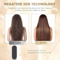 Cepillo secador de pelo, 5 accesorios para cabellos lisos y luminosos, ondas suaves o rizos marchos - details 4