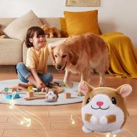 Juguete de peluche para mascotas, pelota de rebote con vibración y música resistente a las mordeduras, masticable, automóvil, para jugar en interiores - details 0