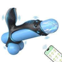 Leten Anillo Vibrador Vibrador Estimulador de Clítoris Retraso de Ejaculación Juguete Sexual para Adultos para Hombres o Parejas - details 2
