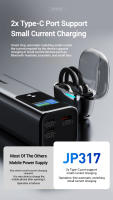 PowerBank 27000mAh PD140W carga rápida PD3.1 carga rápida, estación de fuente de alimentación de gran capacidad para viajes al aire libre pantalla LED - details 2