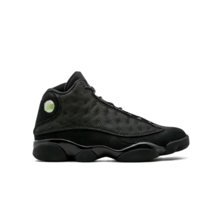 Nueva llegada 13 zapatos de baloncesto Retro de gato negro zapatos deportivos ligeros y transpirables para entrenamiento de hombres - 1