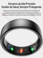 Anillo Inteligente SANLEPUS R10 - Monitor de Salud para Frecuencia Cardíaca + Oxígeno en Sangre |   Carga inalámbrica, 5ATM y batería con autonomía de 7 días |   Parejas, Deportes y Salud General - details 4