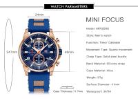 Reloj de cuarzo a la moda para hombre: reloj de pulsera luminoso multifunción resistente al agua para uso diario, de negocios y al aire libre - details 2