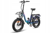 FAFREES F20 MAX Bicicleta Eléctrica Plegable, Frenos de Doble Disco + Cambios SHIMANO, Luz Solar, Neumáticos de 20*4,0 pulgadas de ancho, Batería de 48V 22.5Ah, Motor de 250W, Velocidad Máxima de 25km/h, Alcance de 100-120km, Pantalla LCD, Verde - details 9