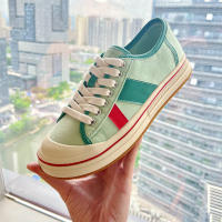 Zapatillas de lona clásicas altas 2 cm Zapatos blancos versátiles con suela gruesa - details 5