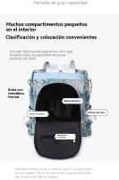 Mochila Informal Antirrobo para Mujer Bolso de Hombro de Nylon Impermeable - details 2