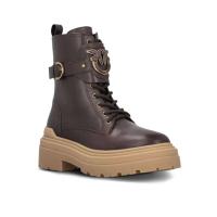 Nuevos botines de tacón alto de cuero de moda para mujer. - details 1