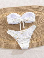 Bandeau de Concha Marina Bikini Traje de Baño Sexy para Mujeres Estilo Biquini Brasileño - details 10