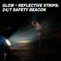 Arnés de entrenamiento para mascotas con alas tácticas reflectantes, chaleco para perros que no tira, regalo de bandera gratis para perros Pitbull medianos y grandes - details 4