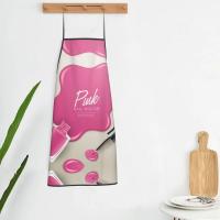 Delantal de uñas rosa de policía ideal para chefs, manicuristas y jardineros - details 4