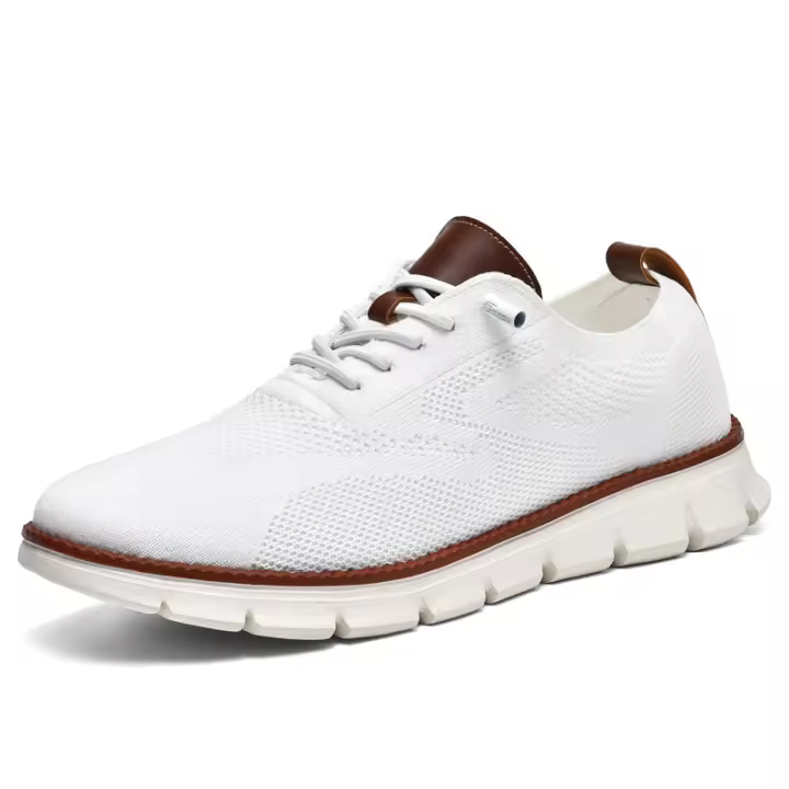 Zapatos ligeros para caminar para hombre, Zapatillas de malla transpirables, informales, para exteriores - 1