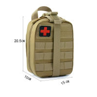 Kit de primeros auxilios táctico militar, bolsa médica de emergencia para exteriores, ejército, caza, coche, Camping, Molle, herramienta de supervivencia, organizador EDC - details 0
