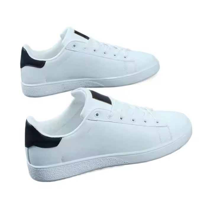 Zapatos hombre bota ba versátil de mujer pequeños blancos para parejas versión coreana zapatos casuales zapatillas impermeables. - 1