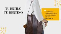 Mochila Mujer Polipiel Impermeable Multifuncional Romina Urbana - details 1