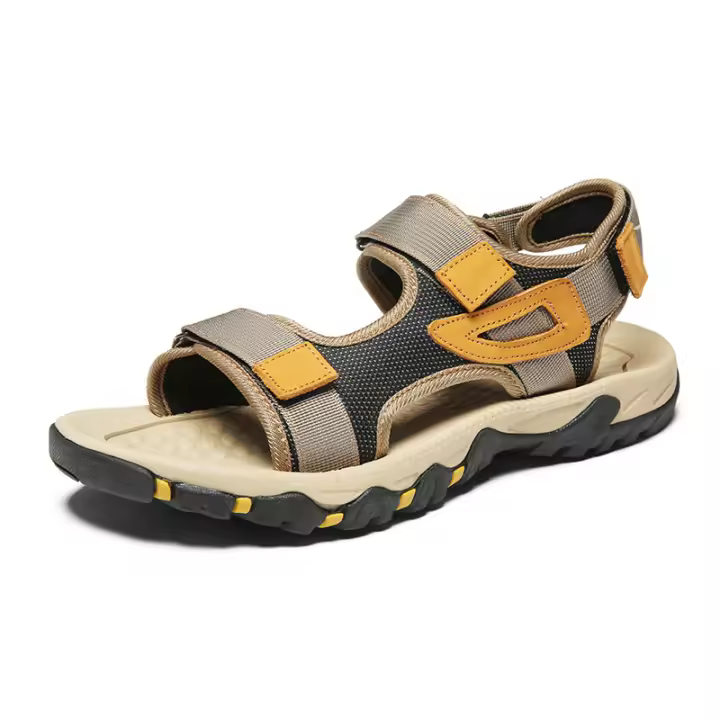 Sandalias de playa y exterior para hombre, zapatos informales de verano, cómodos, planos, a la moda - 1