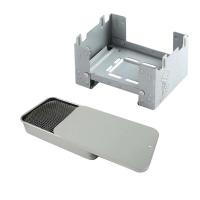 Mini estufa de acero inoxidable para exteriores, quemador de alcohol ligero portátil VIES, senderismo, barbacoa - details 6