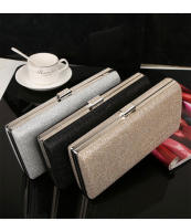 Bolso de mano de noche con lentejuelas de diamante para mujer, bolso de mano para boda, bolso de hombro para Banquete de fiesta, negro, dorado y plateado - details 3