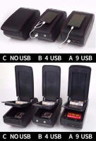 Caja de almacenamiento para Reposabrazos de consola central, portavasos y piezas de coche USB, para Suzuki Swift 2005-2023 - details 2